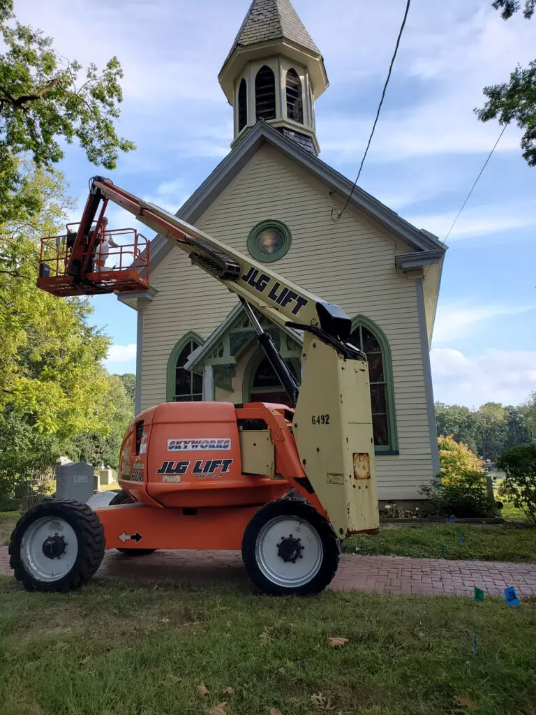 Exterior-Church-After The same church after A Woman's Brush gave it the care it needed
